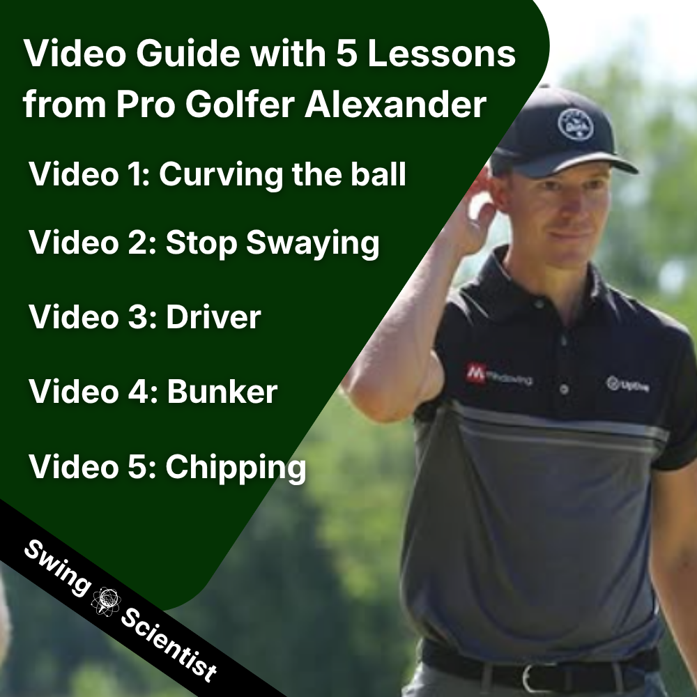 Lower your handicap faster - 5 Video lessons from Pro golfer Alexander Wennstam